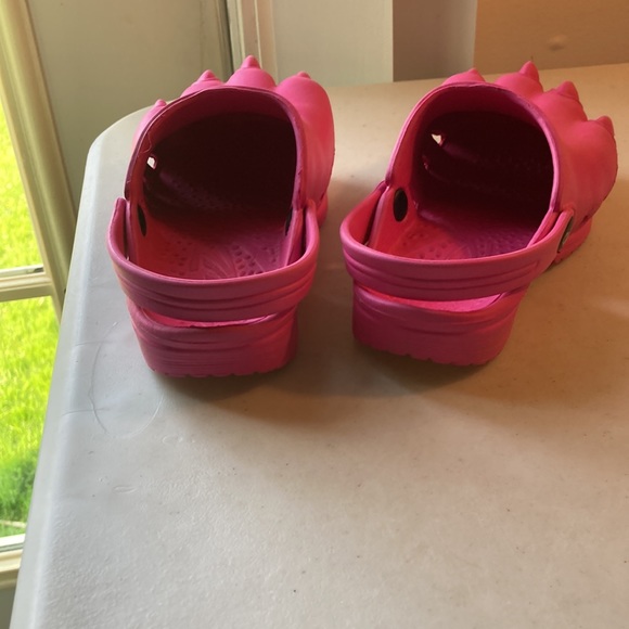 Clawz pink childrens Sz 13 slip on shoe clogs - Picture 10 of 10